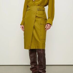 Animale Olive Pencil Skirt